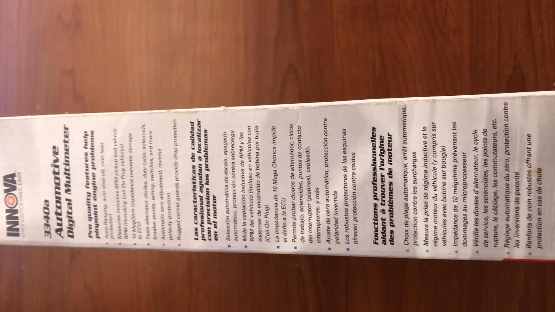 Photo 1 of INNOVA EQUUS 3340A AUTOMOTIVE DMM ENGINE ANALYZER