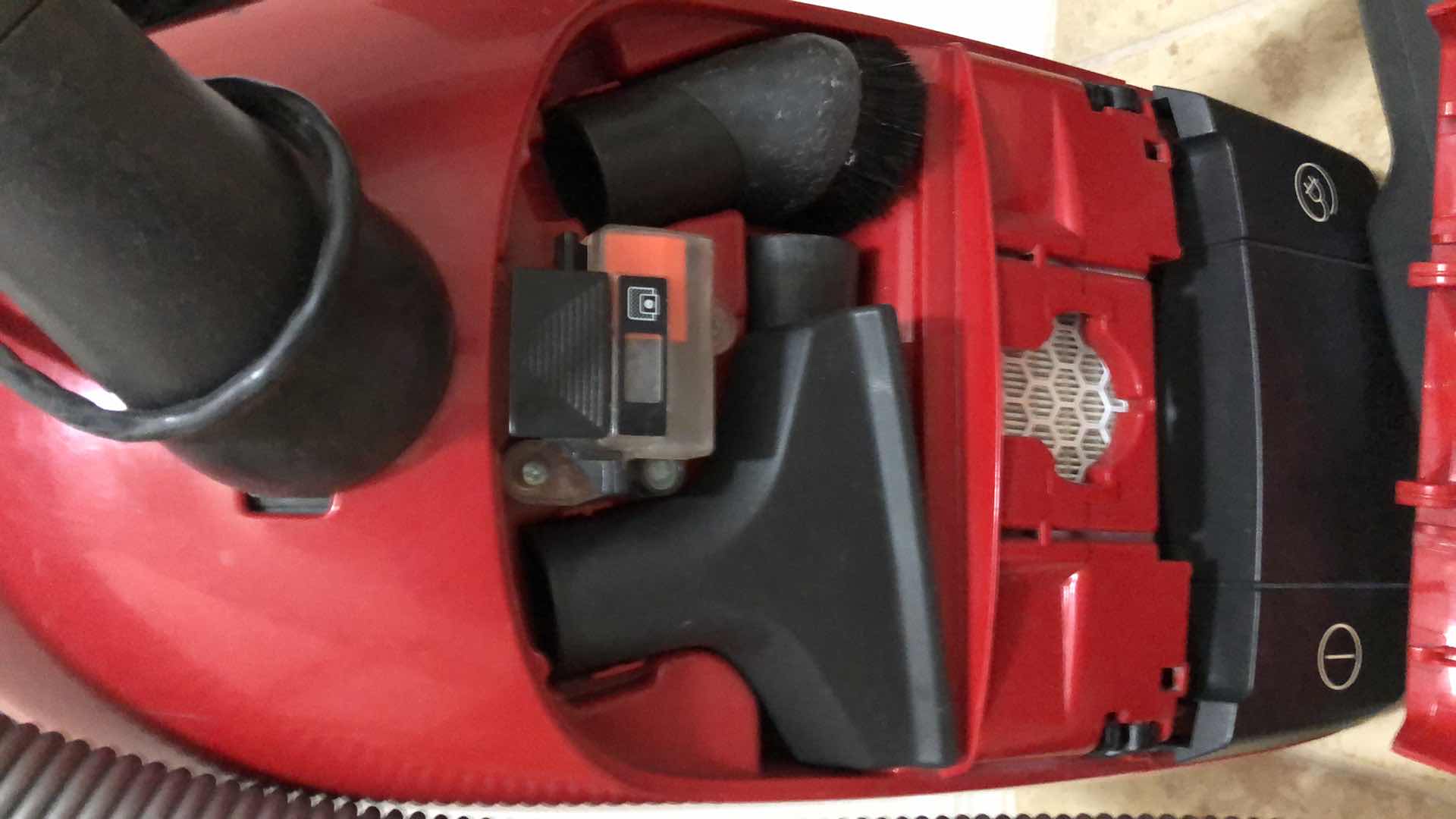 Photo 1 of MIELE RED STAR CANISTER VACUUM CLEANER
