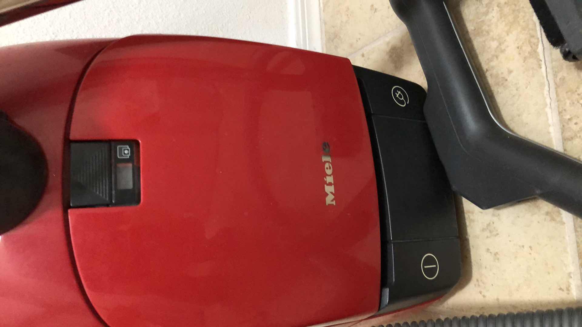 Photo 1 of MIELE RED STAR CANISTER VACUUM CLEANER