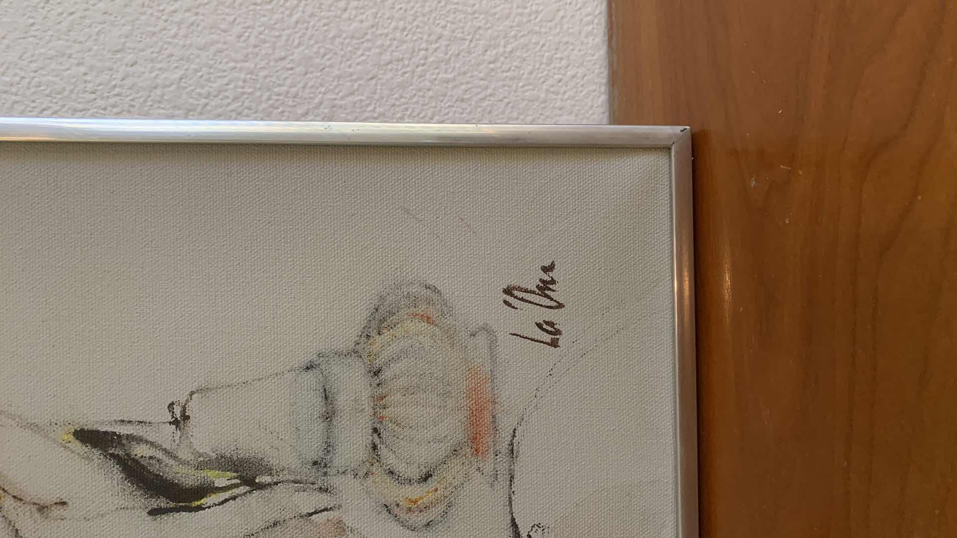 Photo 1 of ASIAN INSPIRED NUDE PRINT SIGNED BY ARTIST
12.5” X 16.5”