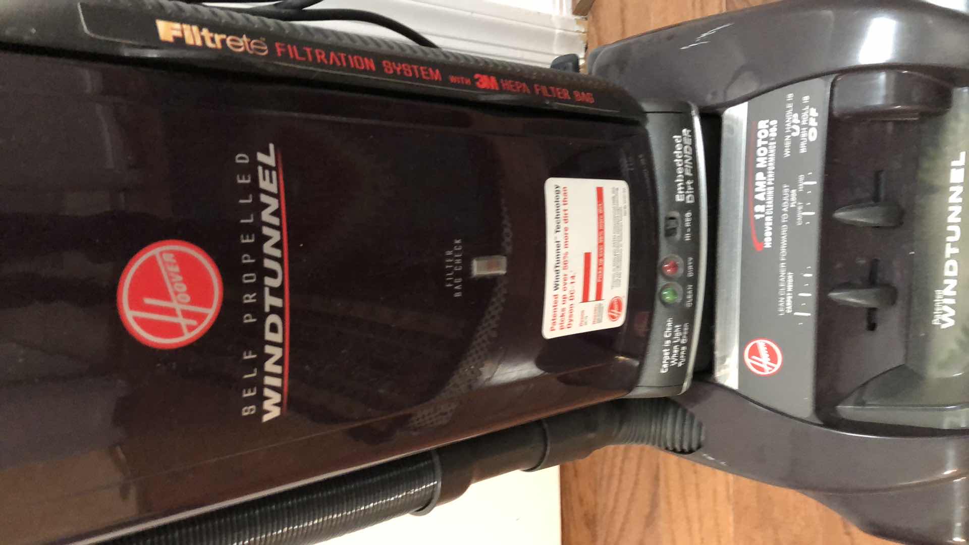 Photo 1 of HOOVER WINDTUNNEL VACUUM