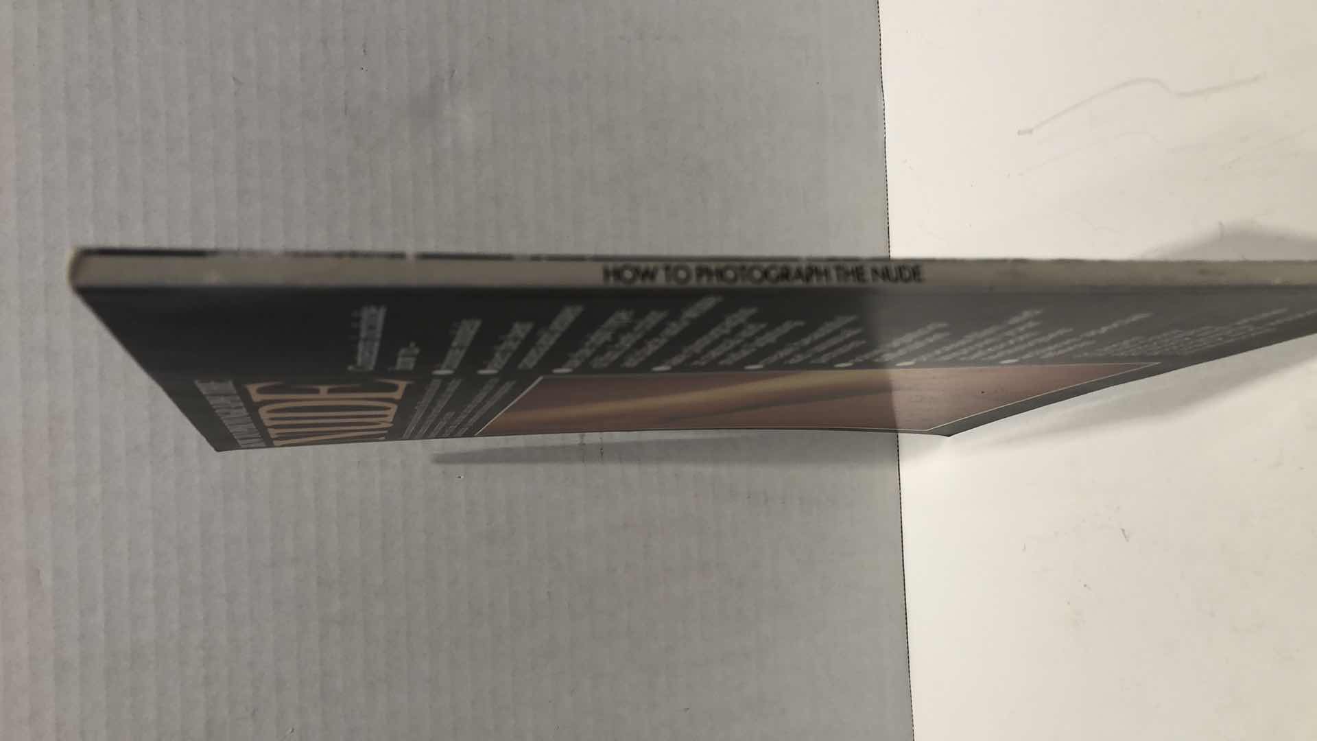 Photo 1 of HOW TO PHOTOGRAPH THE NUDE BOOK
