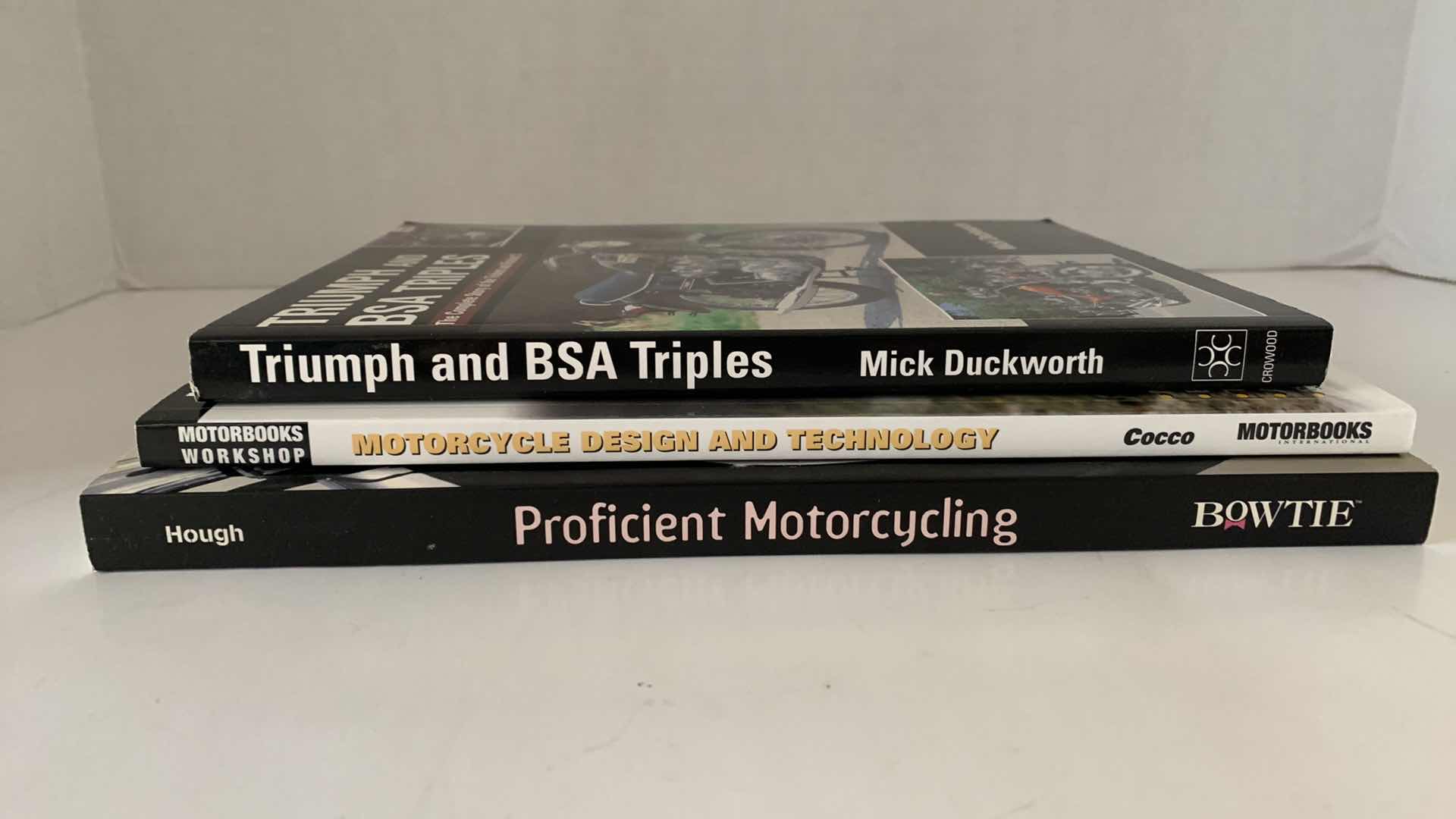 Photo 1 of 3 MOTORCYCLE BOOKS VARIOUS AUTHORS