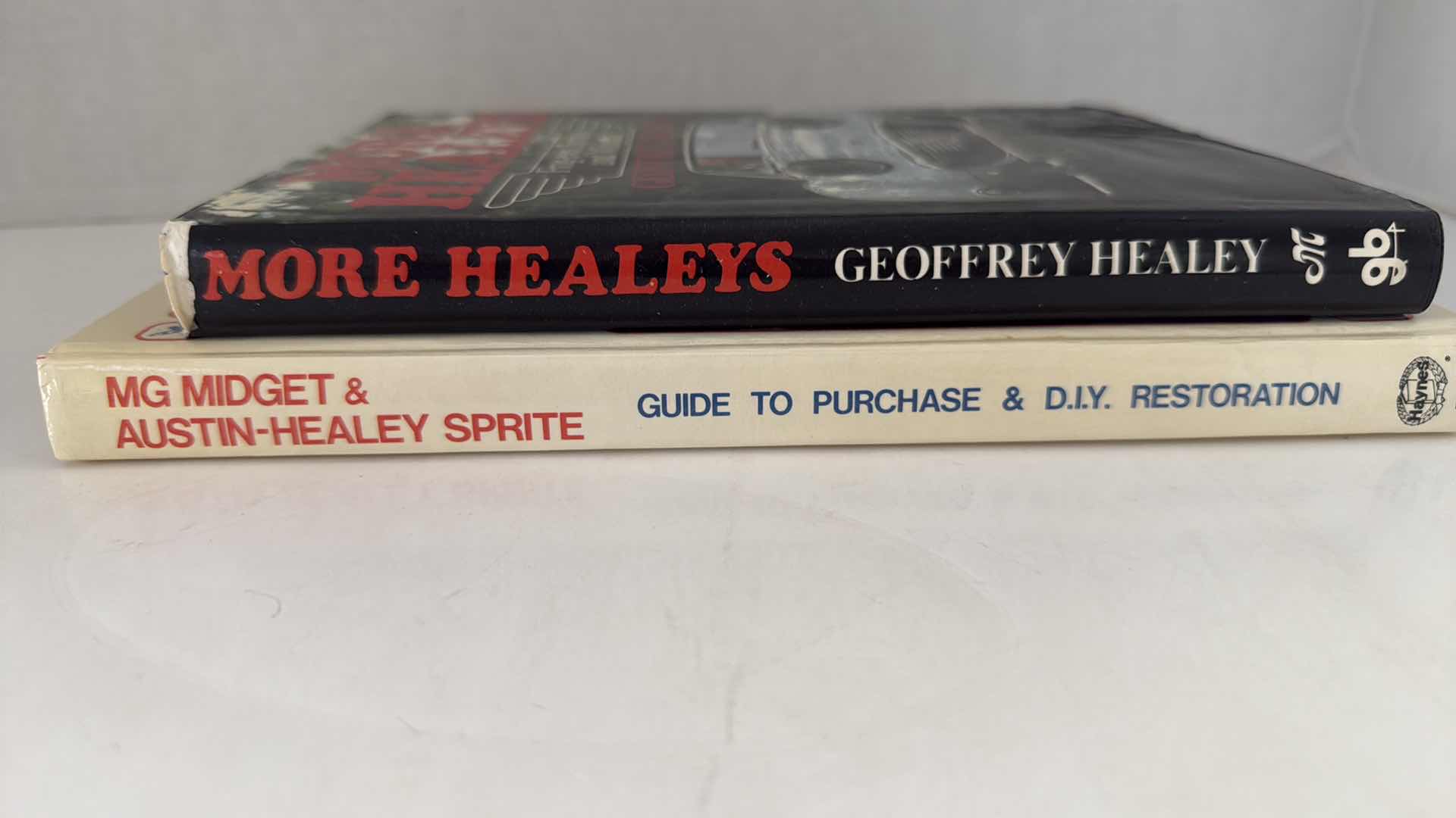 Photo 1 of 2 VINTAGE CAR BOOKS, MG MIDGET & AUSTIN HEALEY SPRITE AND MORE HEALEYS