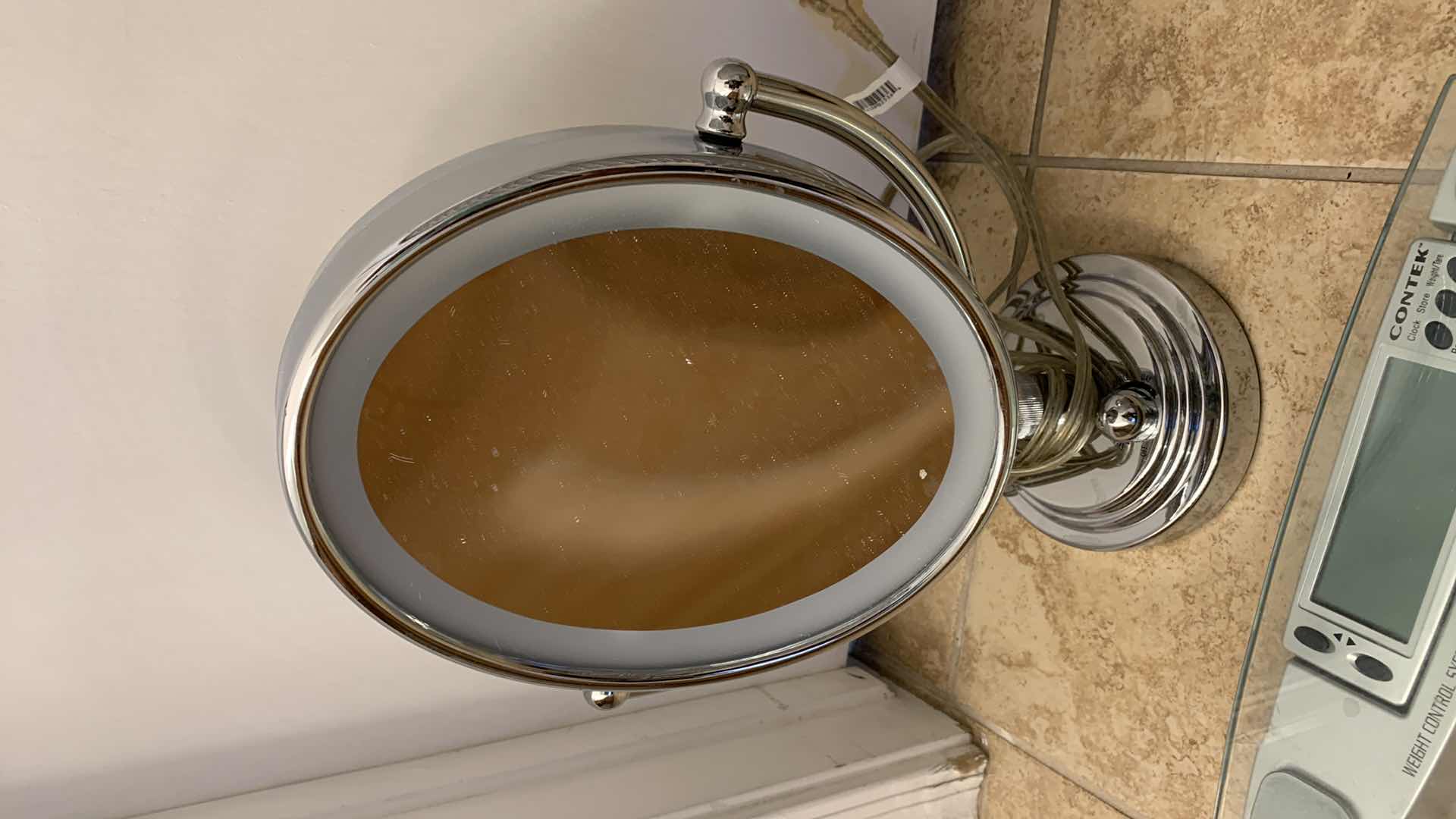 Photo 1 of BATHROOM MIRROR,SCALE AND LAUNDRY BASKET