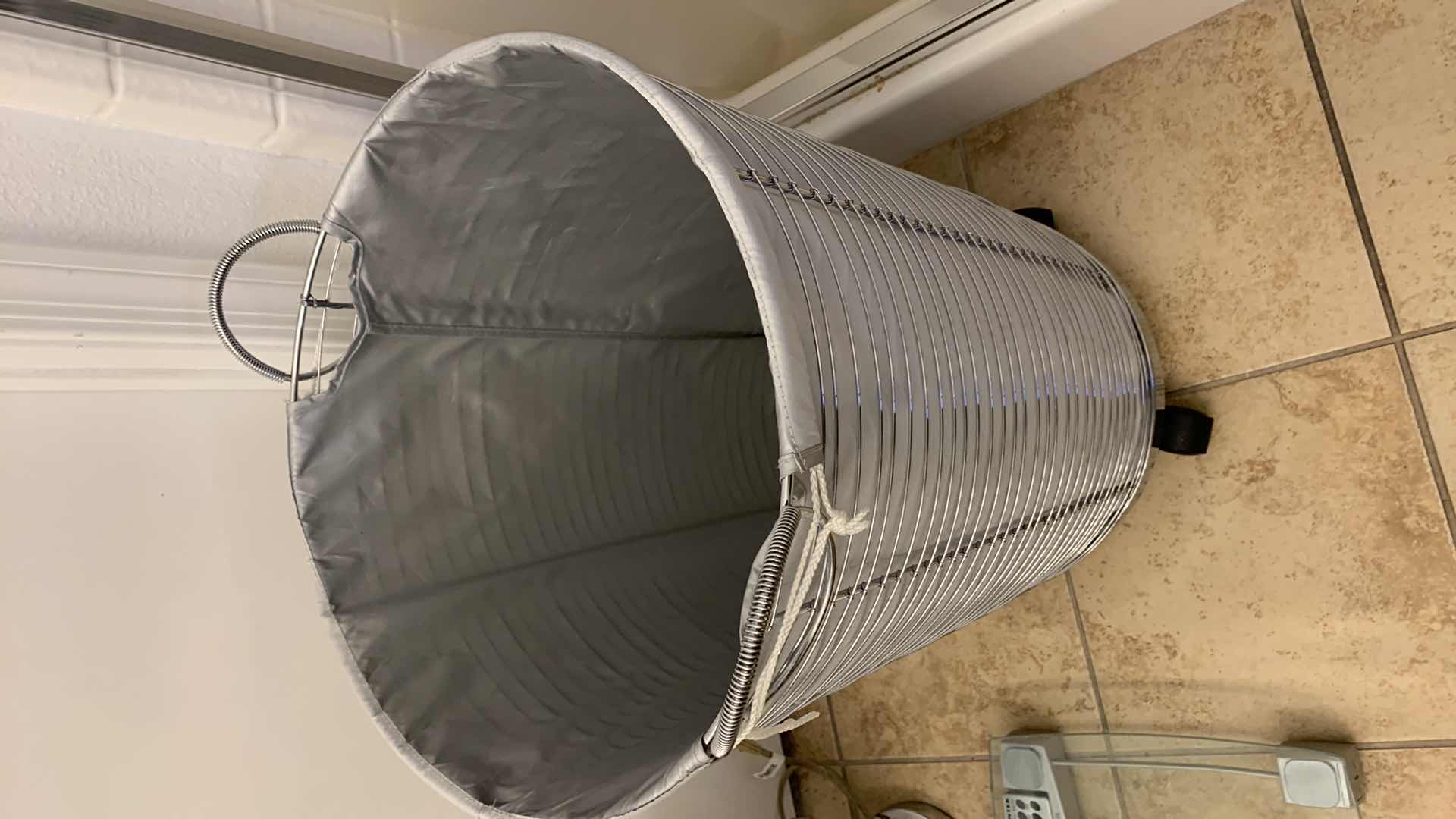 Photo 1 of BATHROOM MIRROR,SCALE AND LAUNDRY BASKET