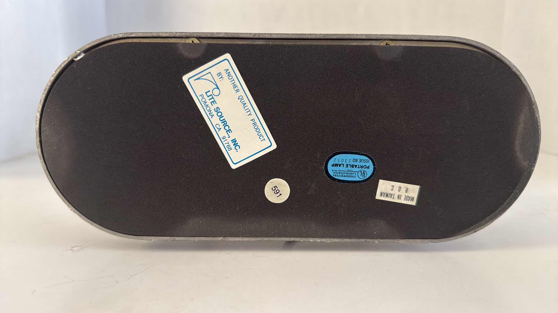 Photo 1 of BANKERS DESK LAMP 15” X H 17”