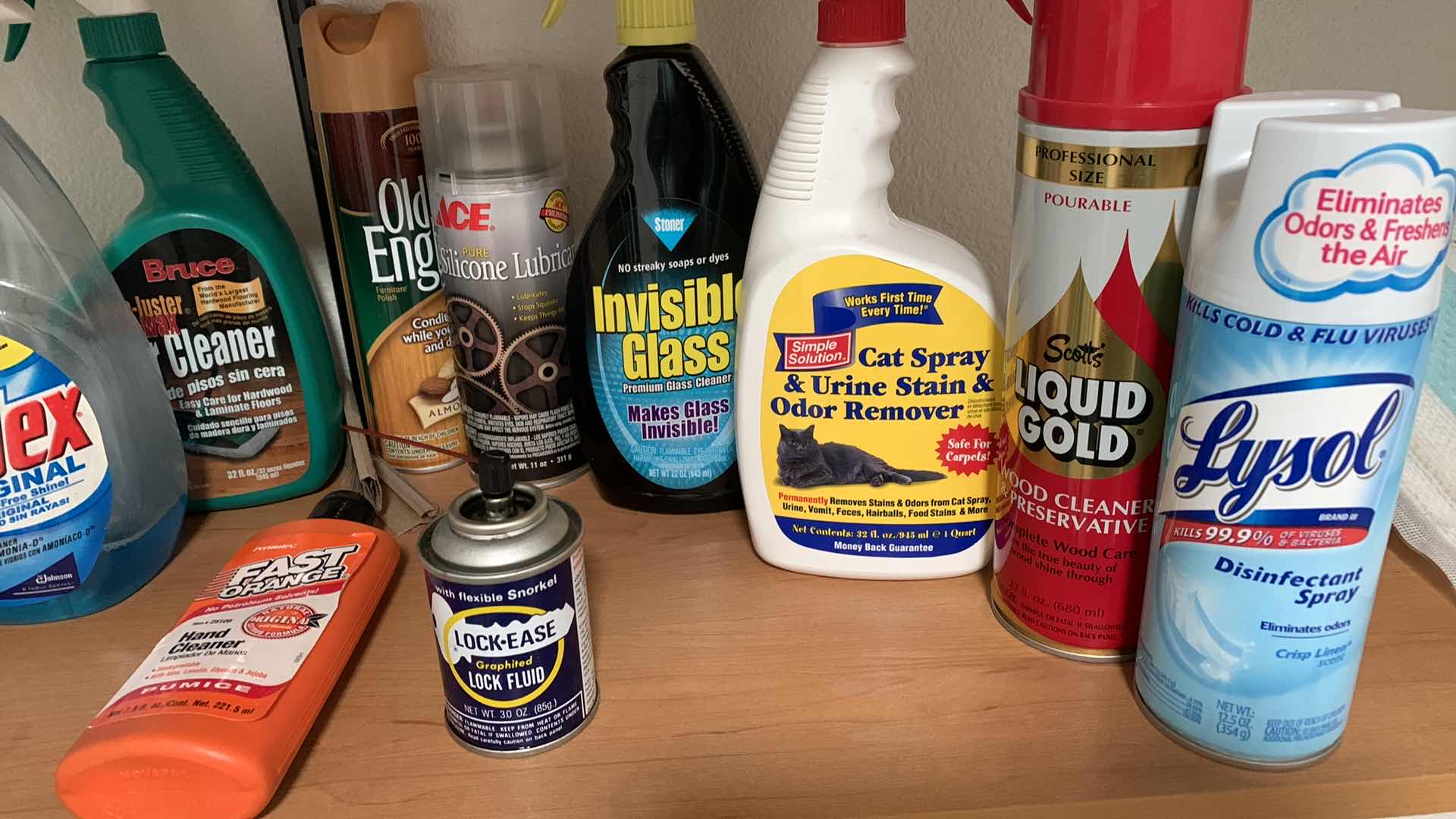 Photo 1 of HOUSEHOLD CLEANING CHEMICALS