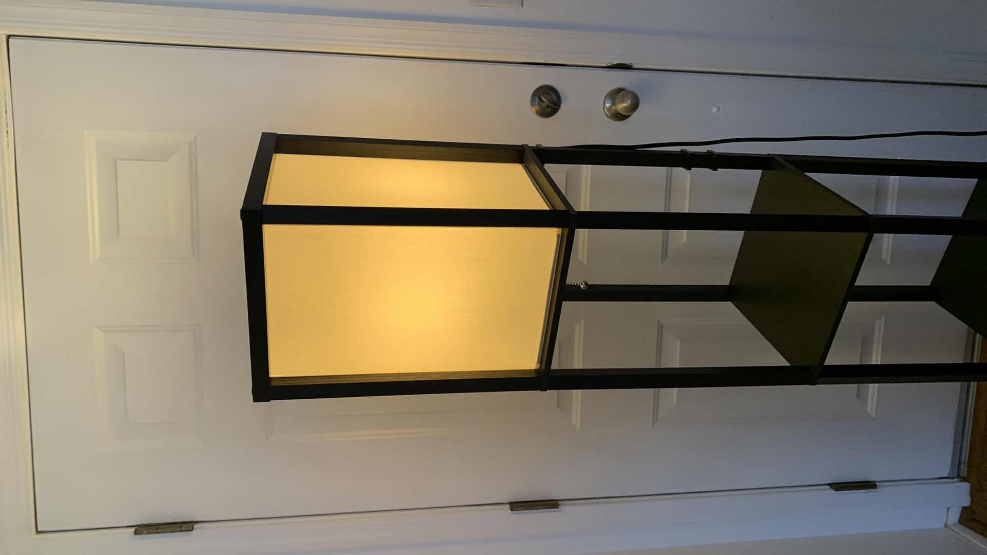 Photo 1 of FLOOR LAMP 10” X10” H 63”