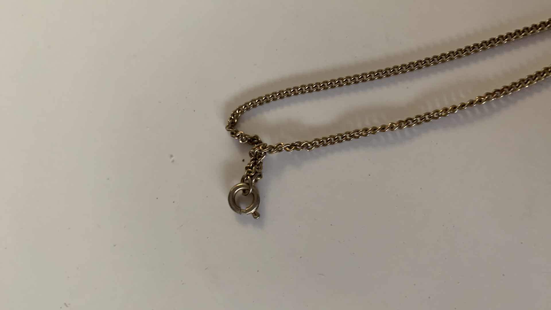 Photo 1 of ANTIQUE GOLD FILLED MUSTARD SEED PENDANT