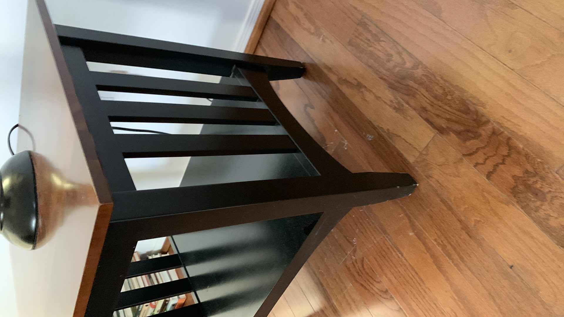 Photo 1 of ETHAN ALLEN TWO LEVEL END TABLE 27” X 19” H 24”