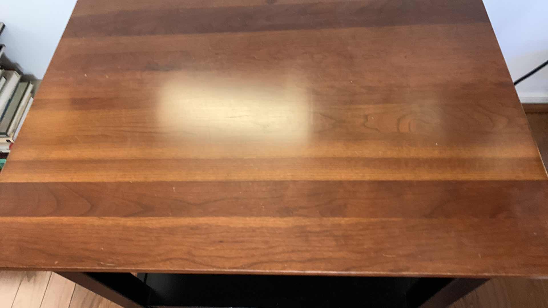 Photo 1 of ETHAN ALLEN TWO LEVEL END TABLE 27” X 19” H 24”