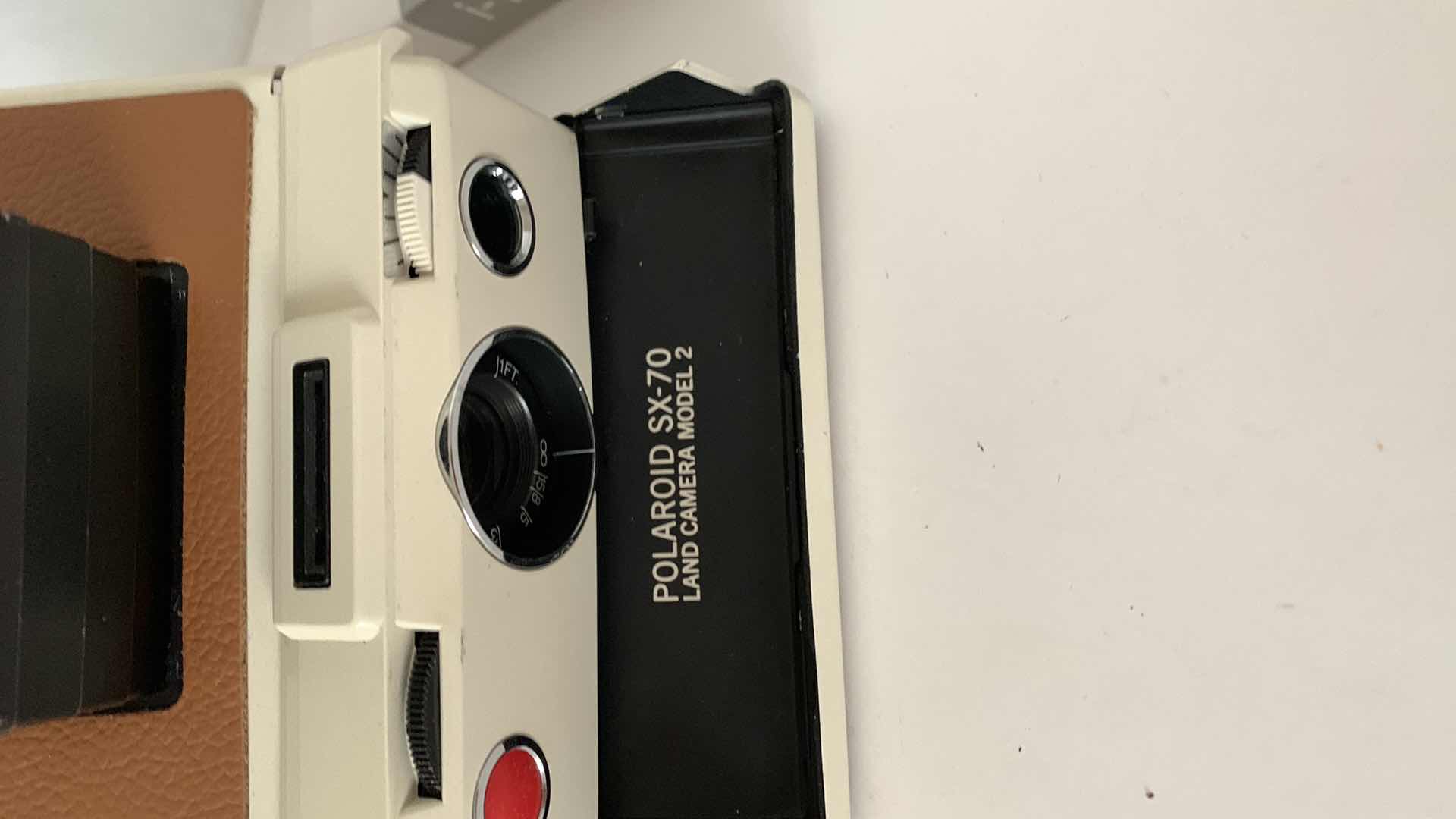 Photo 1 of POLAROID SX-70 LAND CAMERA MODEL 2 WITH EXTRA FILM