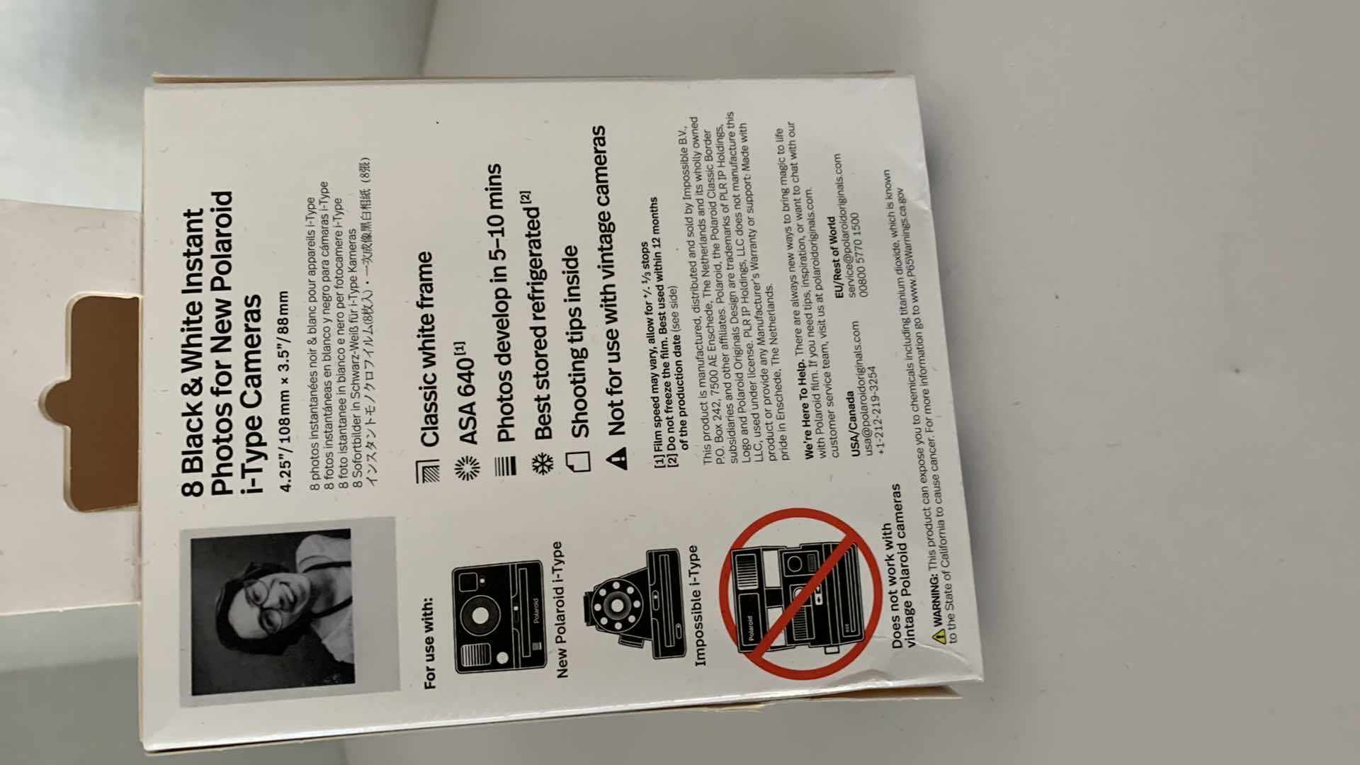 Photo 1 of POLAROID SX-70 LAND CAMERA MODEL 2 WITH EXTRA FILM