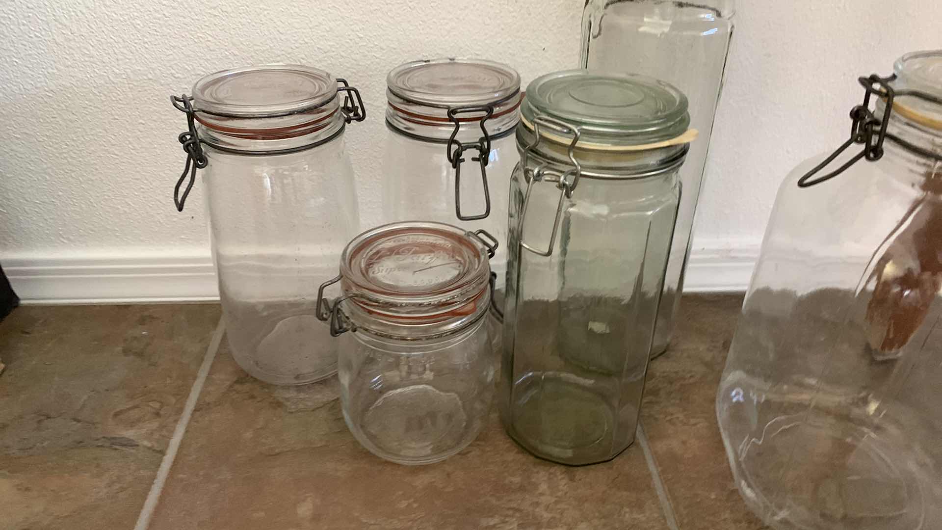 Photo 1 of 6-MASON JARS