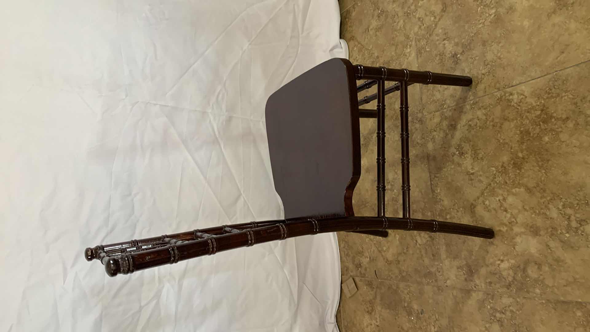 Photo 1 of LEGACY WALNUT CHAIVARI DINING CHAIR 36” TALL