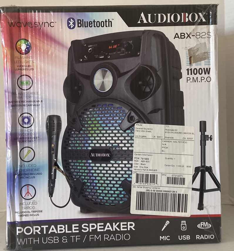 Photo 1 of AUDIOBOX PORTABLE SPEAKER