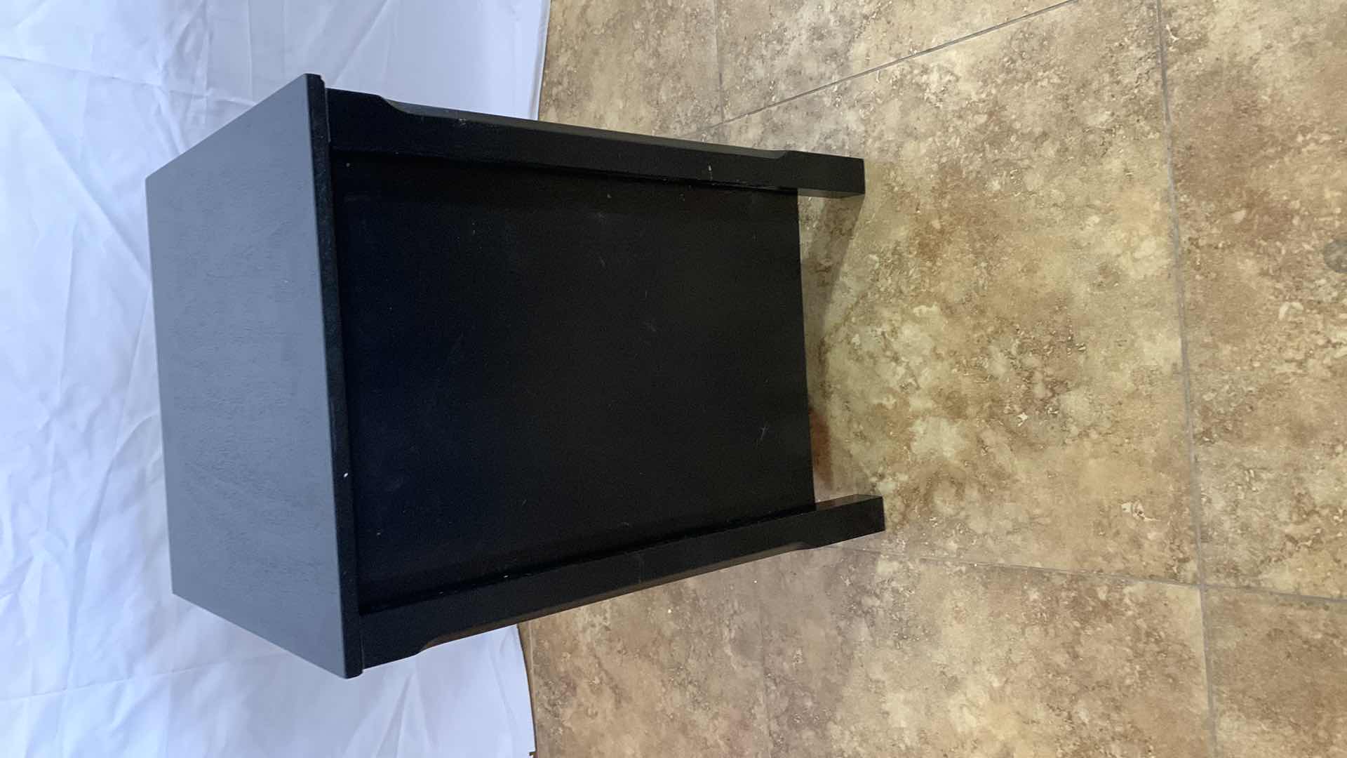 Photo 1 of AMAZON HOME SQUARE 3 DRAWER NIGHTSTAND 16” X 16” H 24”