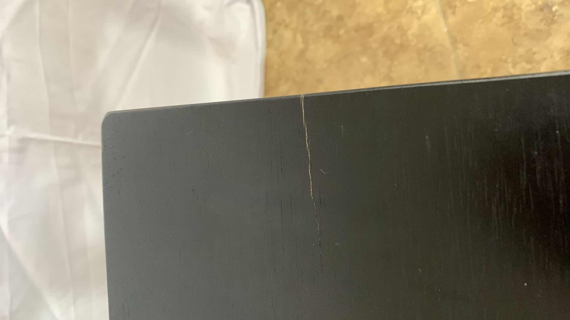 Photo 1 of WOODEN SADDLE SEAT BAR STOOL WITH METAL FOOT REST