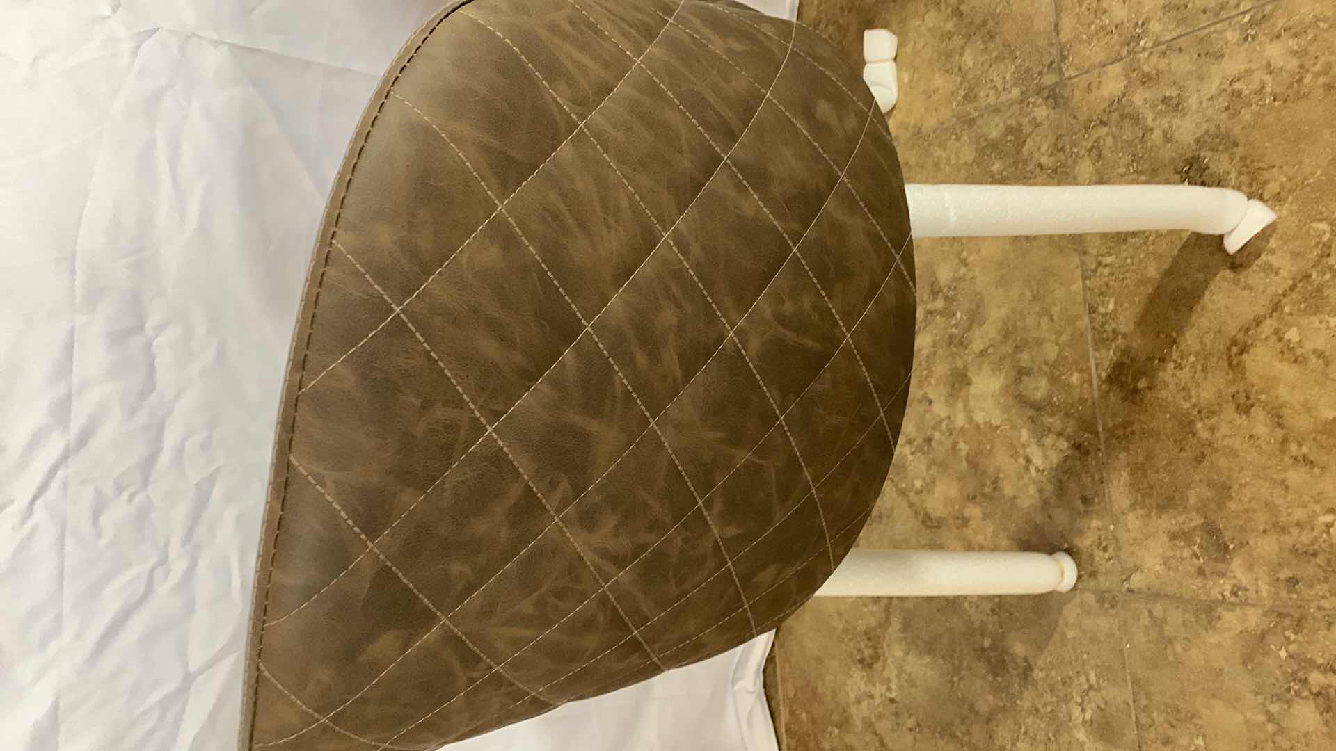 Photo 1 of PRINCETON FAUX LEATHER DINING CHAIR