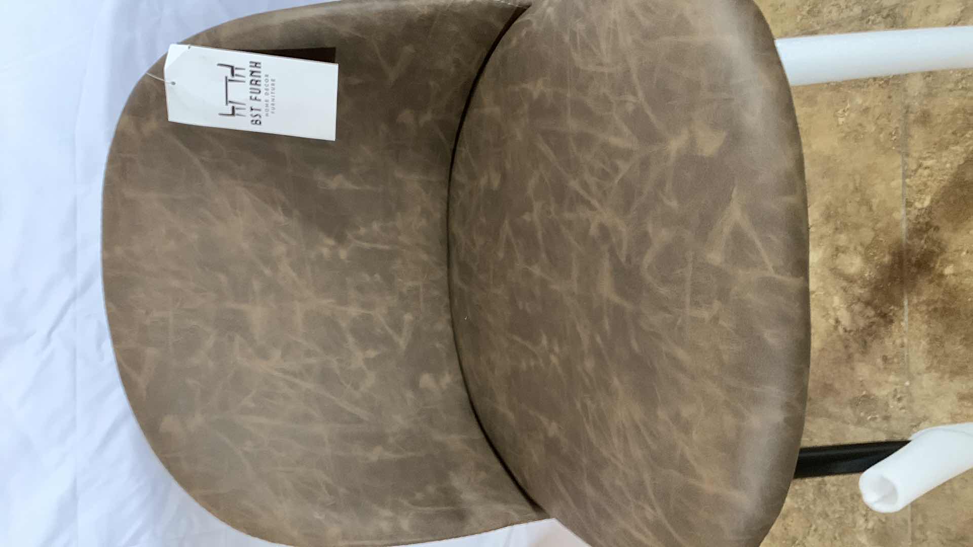 Photo 1 of PRINCETON FAUX LEATHER DINING CHAIR