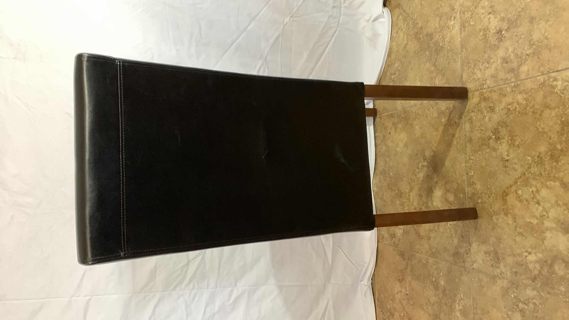 Photo 1 of FAUX LEATHER HIBACK DINING CHAIR 40” TALL
