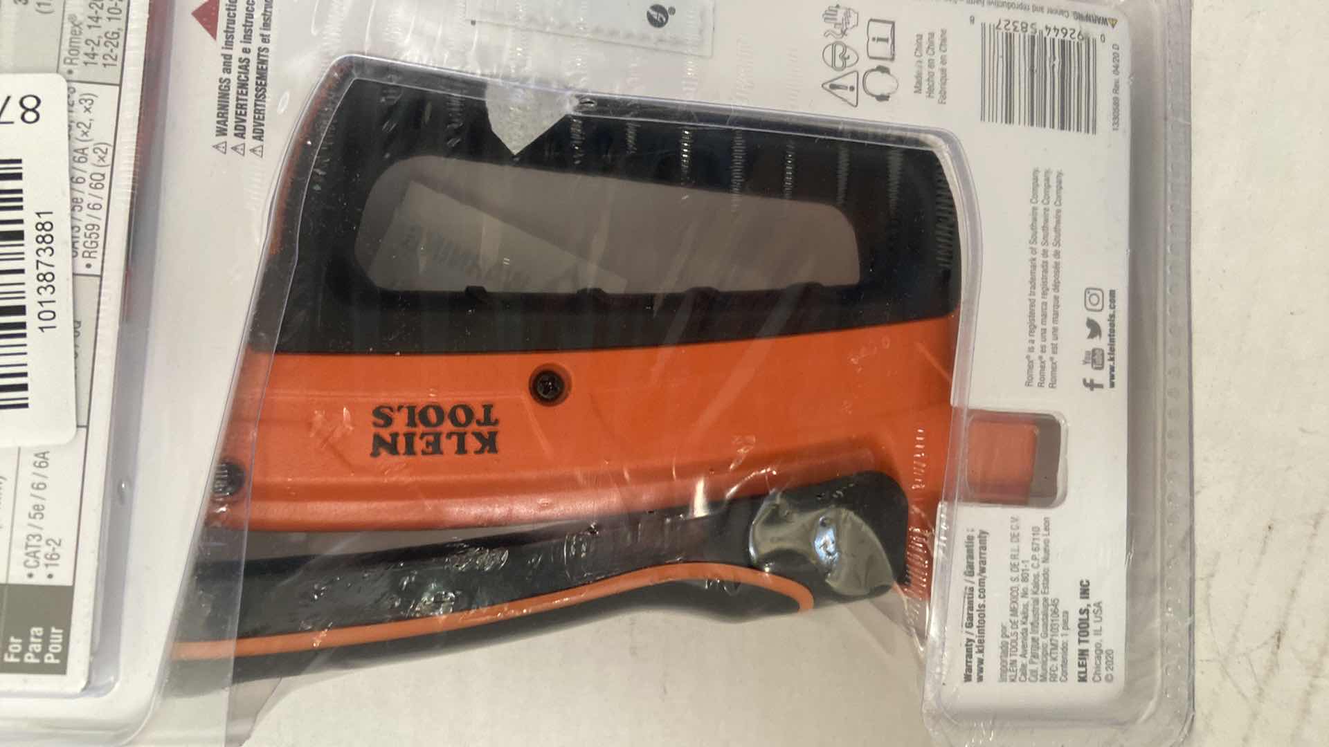 Photo 1 of CABLE STAPLER KLEIN TOOLS