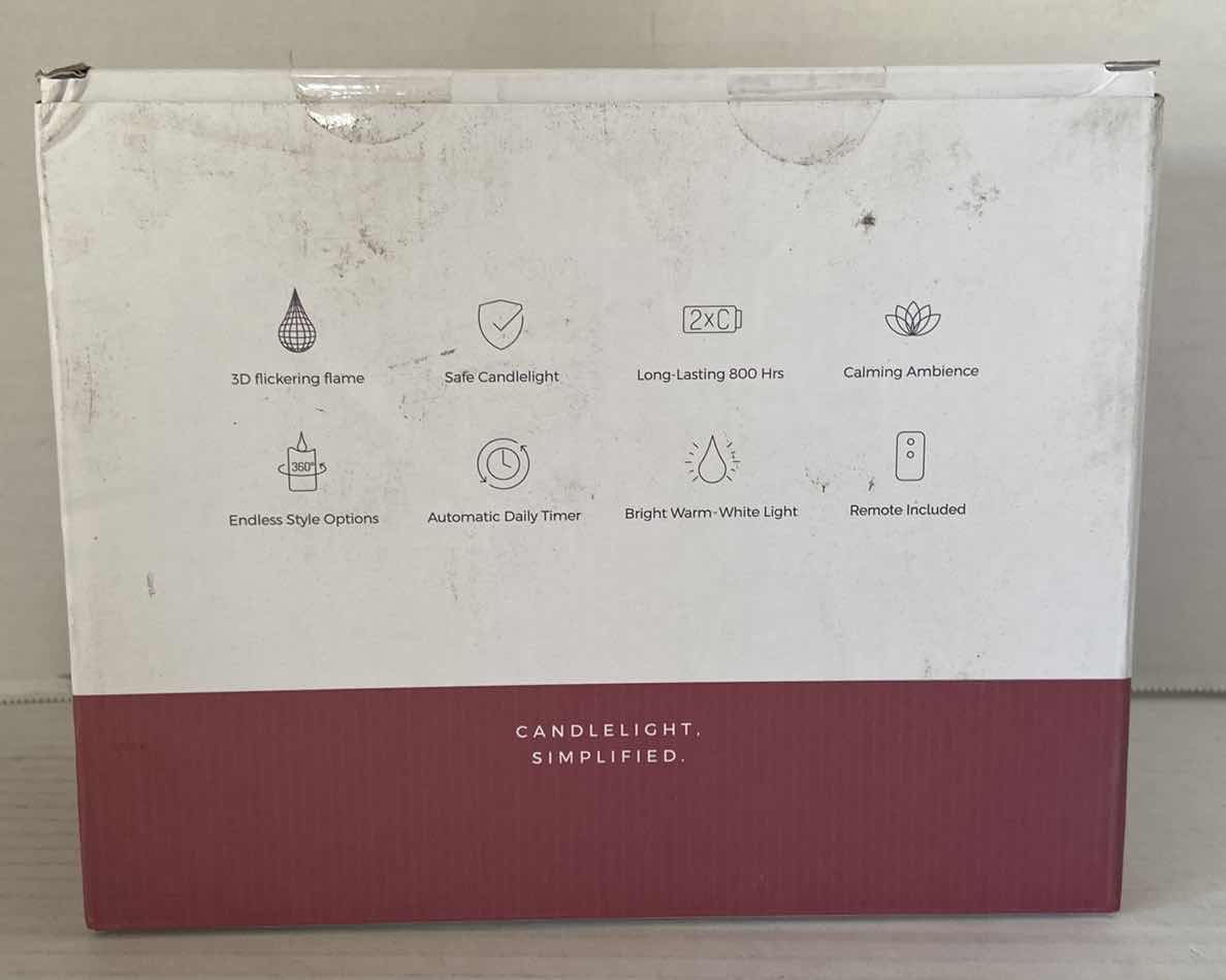 Photo 1 of SIMPLY COLLECTED LUXURY 3D FLAMELESS CANDLES