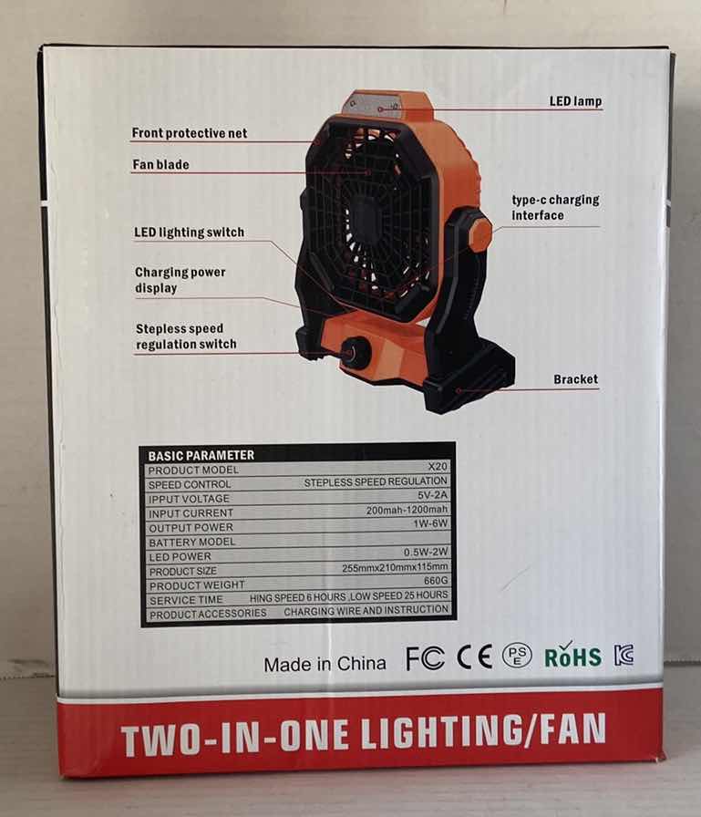 Photo 1 of MOVABLE FAN TWO IN ONE LIGHTING/FAN