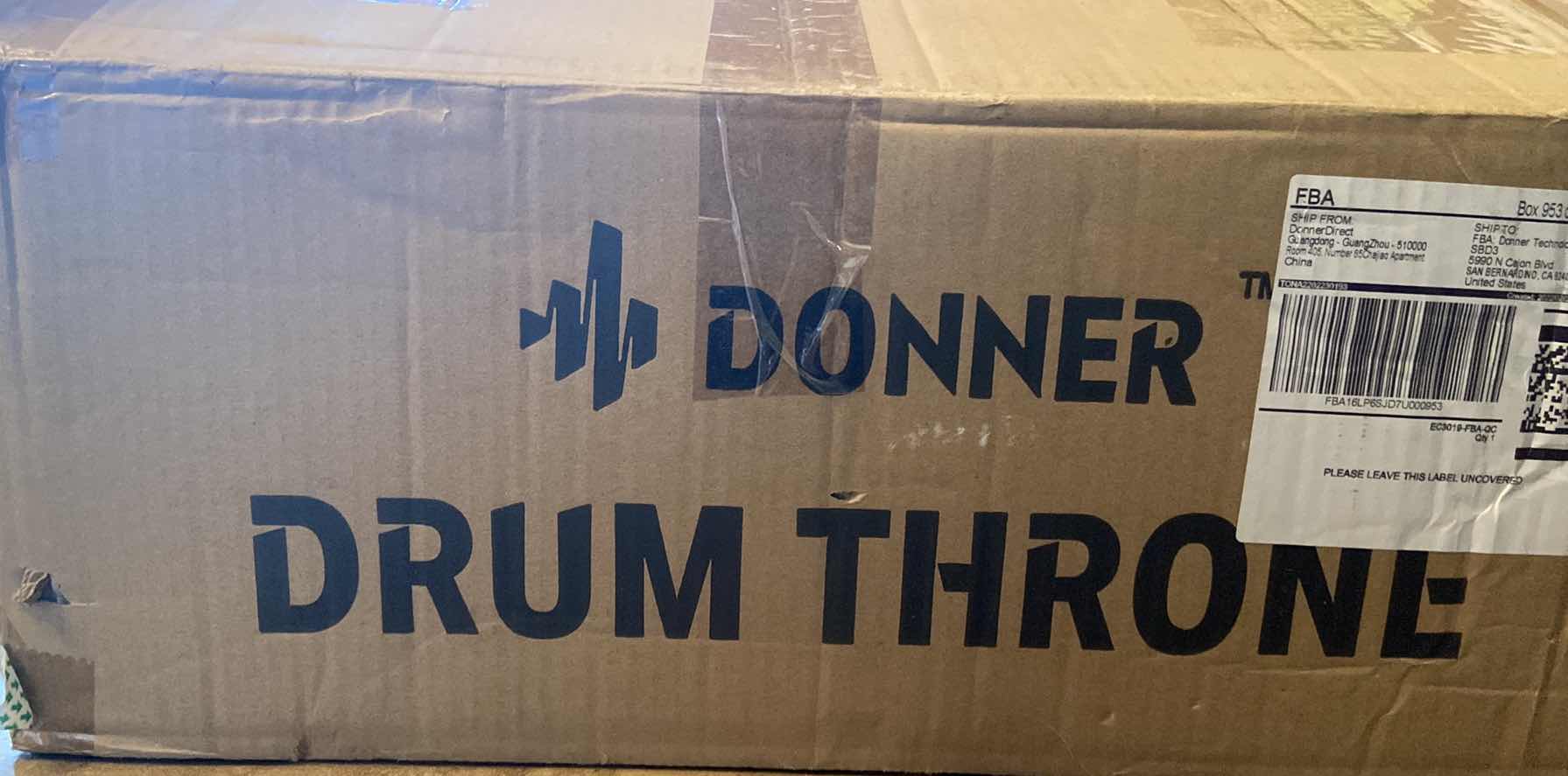 Photo 1 of DONNER DRUMMER SEAT