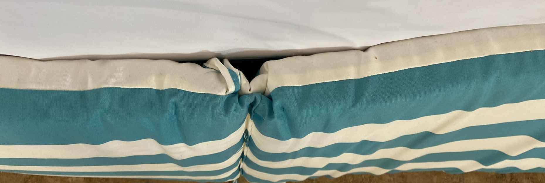 Photo 1 of PATIO CHASE SEAT CUSHION 70” X 21.5” POLYESTER MATERIAL