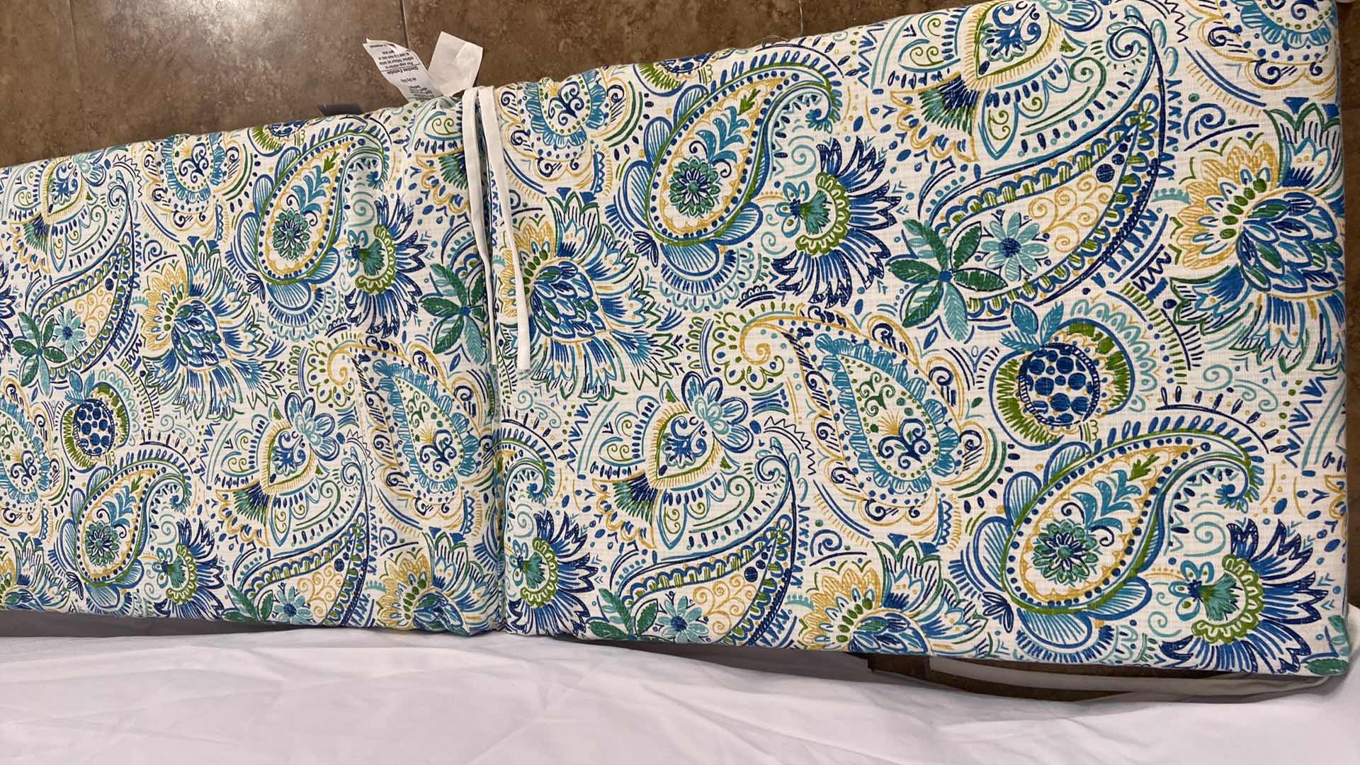 Photo 1 of PATIO CHASE SEAT CUSHION 70” X 21.5” POLYESTER MATERIAL