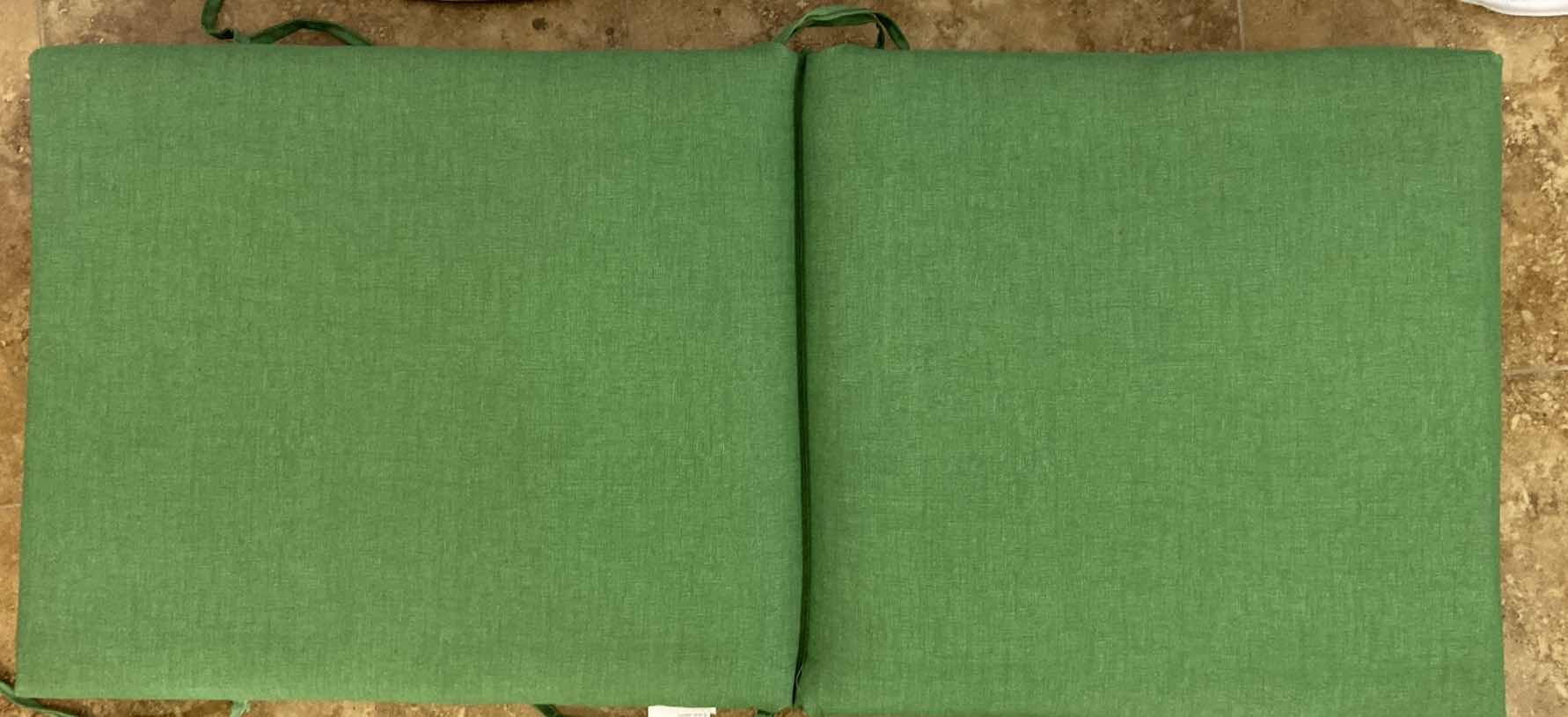 Photo 1 of PATIO CHASE SEAT CUSHION 44” X 20”POLYESTER MATERIAL
