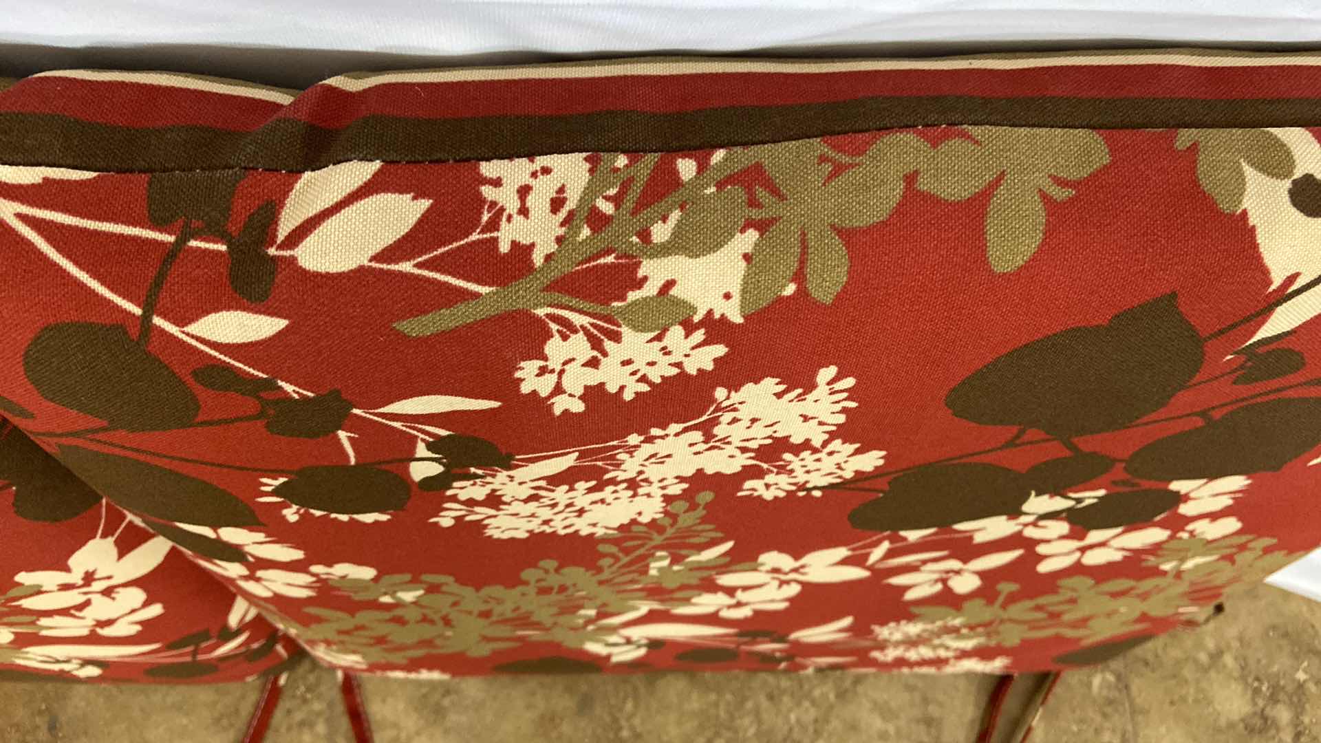 Photo 1 of PATIO CHASE SEAT CUSHION 35” X 18.5” POLYESTER MATERIAL