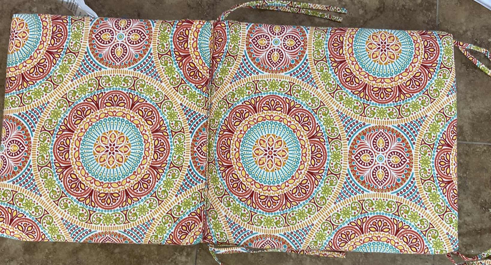 Photo 1 of PATIO CHASE SEAT CUSHION 36” X 18.5” POLYESTER MATERIAL