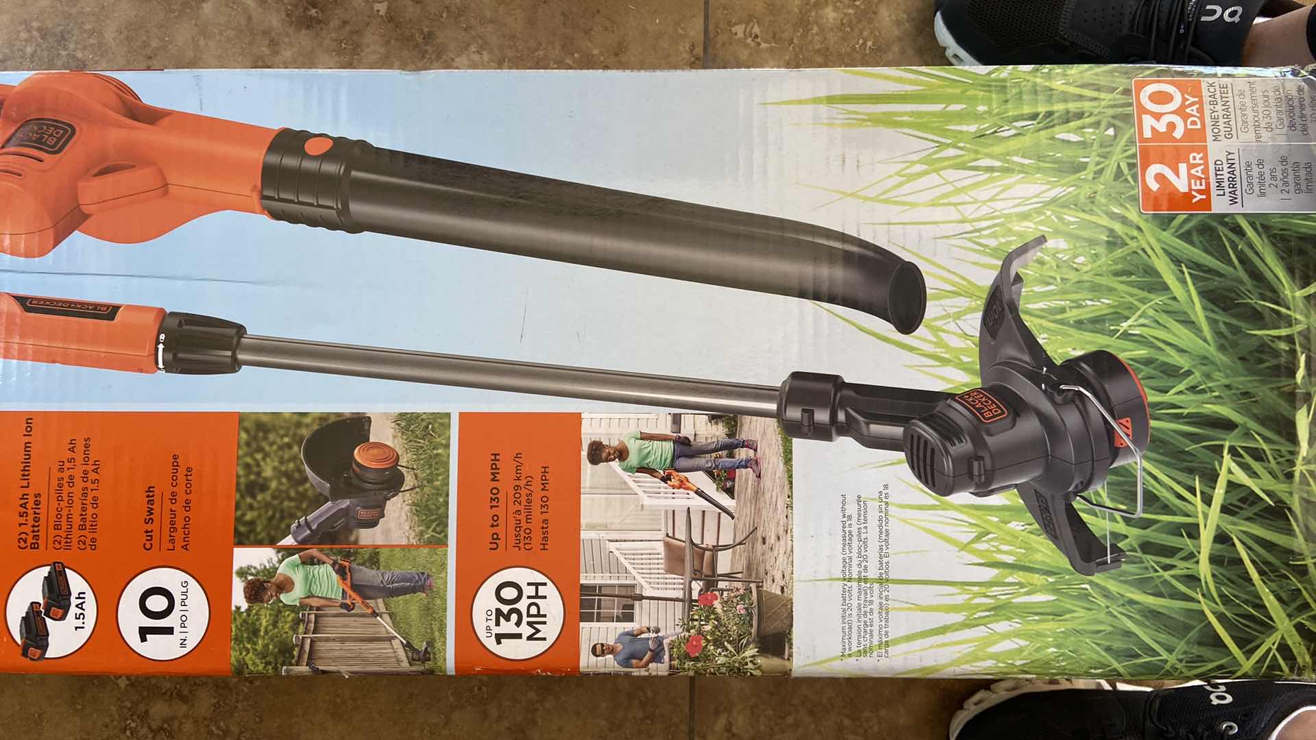 Photo 1 of BLACK AND DECKER WEEDWACKER AND DRIVEWAY SWEEPER