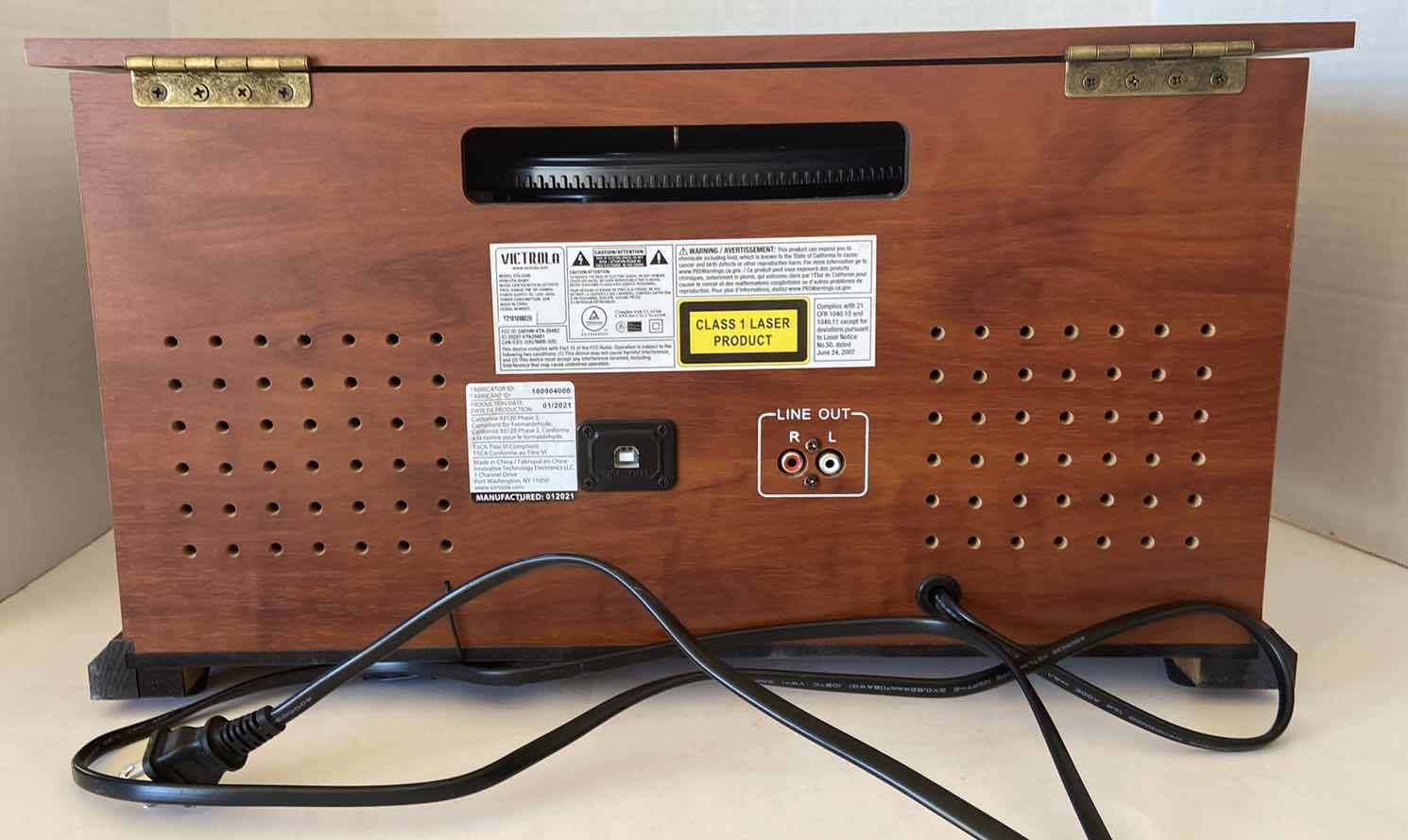 Photo 1 of VICTROLA TURNTABLE SIX IN ONE BLUETOOTH