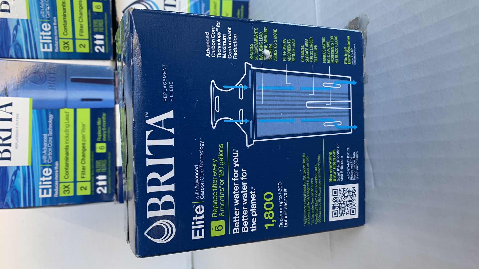 Photo 1 of 6-BRITA ELITE TWO FILTER SETS