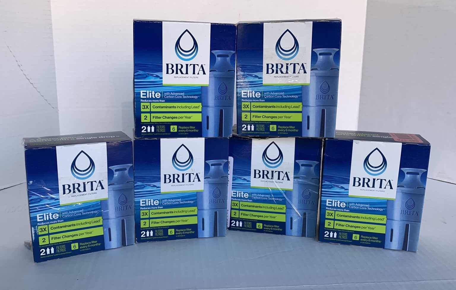 Photo 1 of 6-BRITA ELITE TWO FILTER SETS