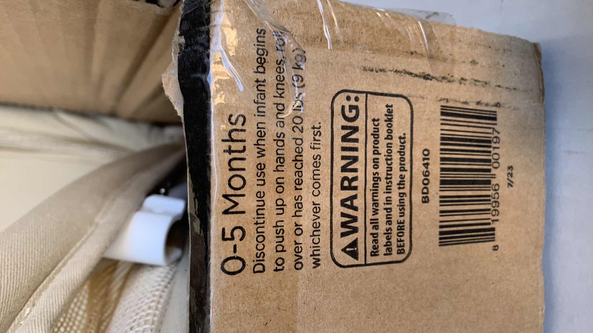 Photo 1 of BABY DELIGHT SNUGGLE NEST ORGANIC PORTABLE INFANT BASSINET 0-5 MONTHS