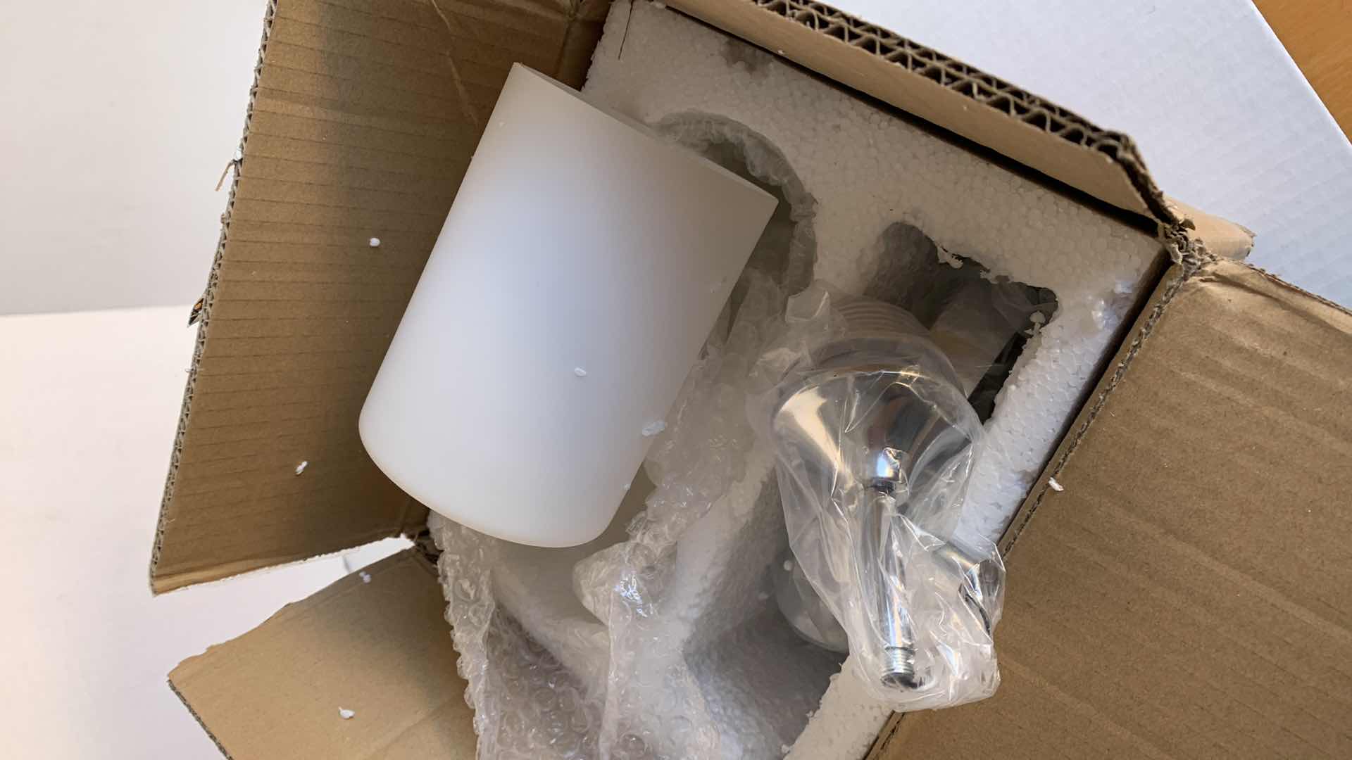 Photo 1 of 2-LIGHT CHROME HANGING LIGHTS