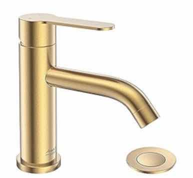 Photo 1 of AMAZING FORCE BATHROOM FAUCET BRUSHED GOLD, STAINLESS STEEL