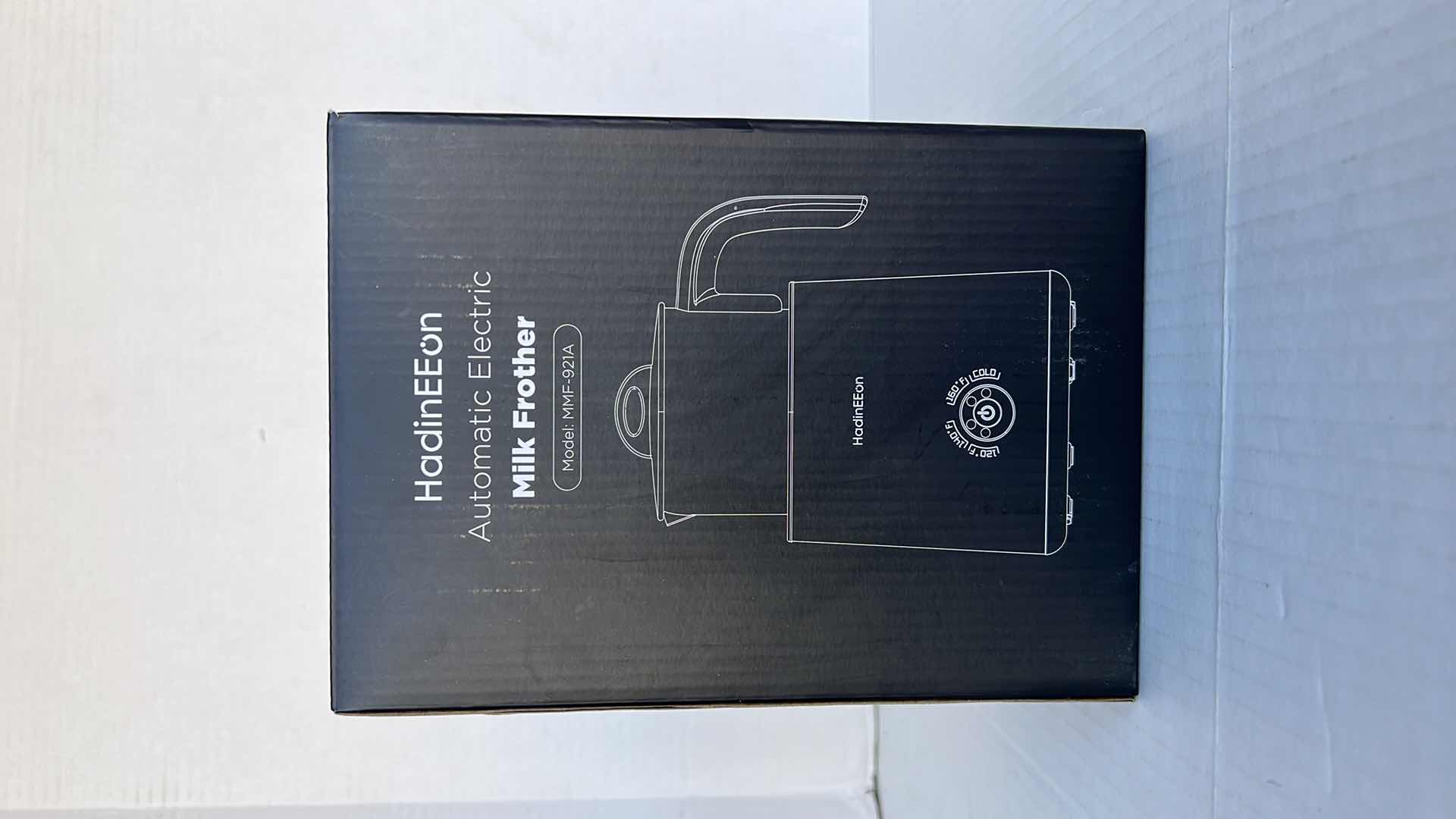 Photo 1 of HADINEEON MILK FROTHER, AUTOMATIC ELECTRIC 13.5 OZ