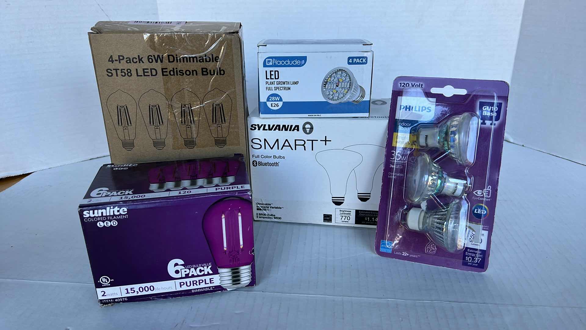 Photo 1 of 5-VARIOUS LIGHT BULBS