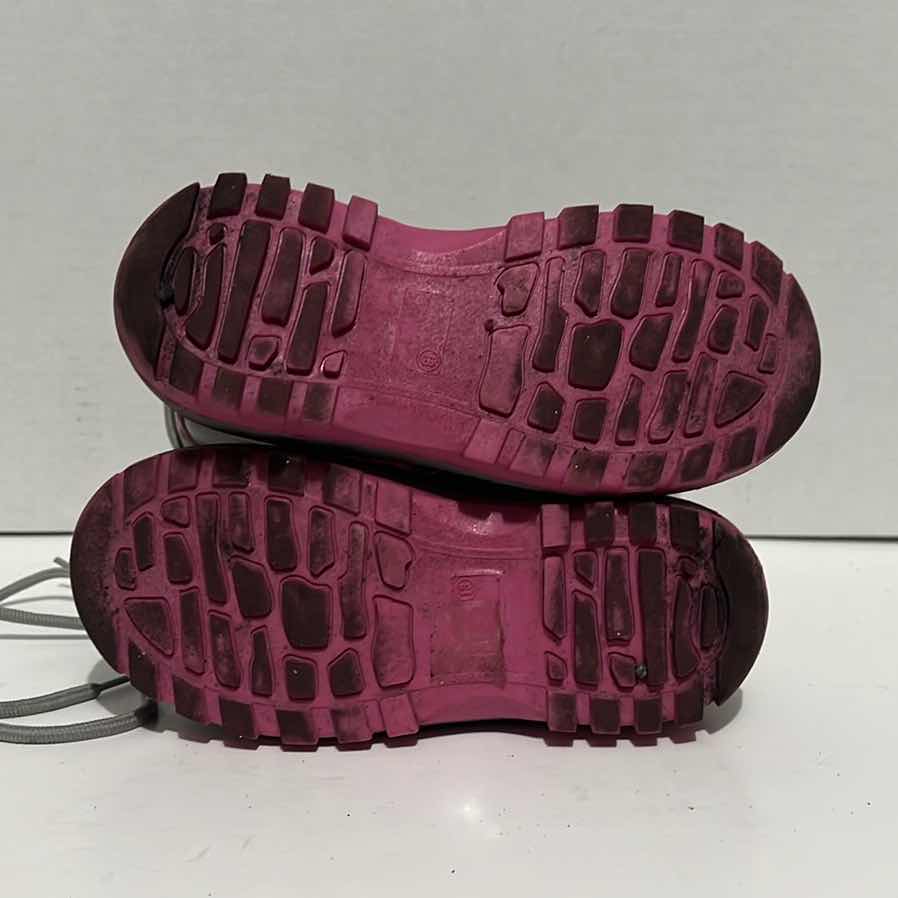 Photo 1 of GIRLS GREY/FUCHSIA BOOTS SIZE 13