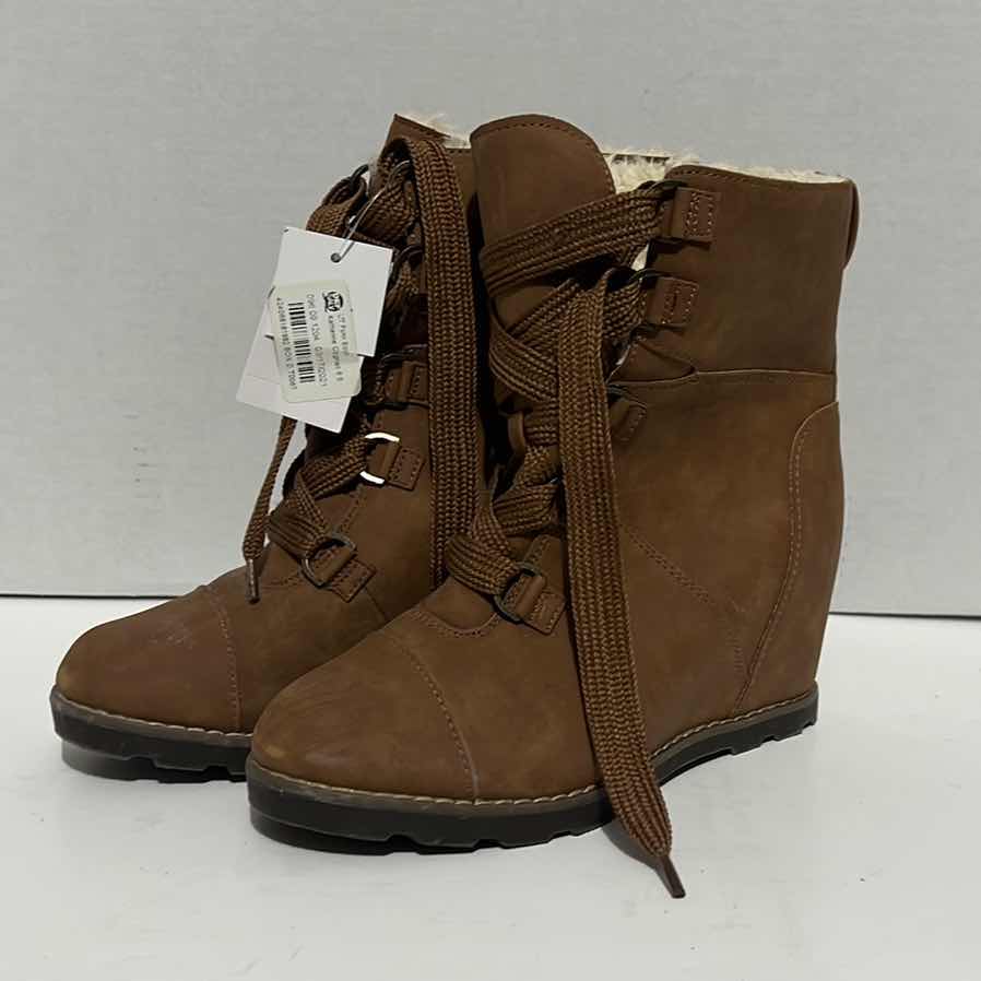 Photo 1 of COGNAC KATHERINE WOMENS BOOTS SIZE 6.5