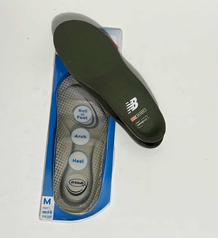 Photo 1 of DR SCHOLLS AND NEW BALANCE SHOE INSOLES
