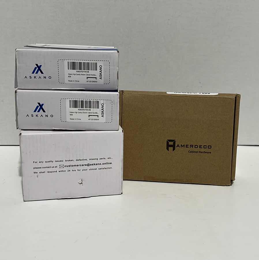 Photo 1 of CABINET HARDWARE LOT 4 BOXES