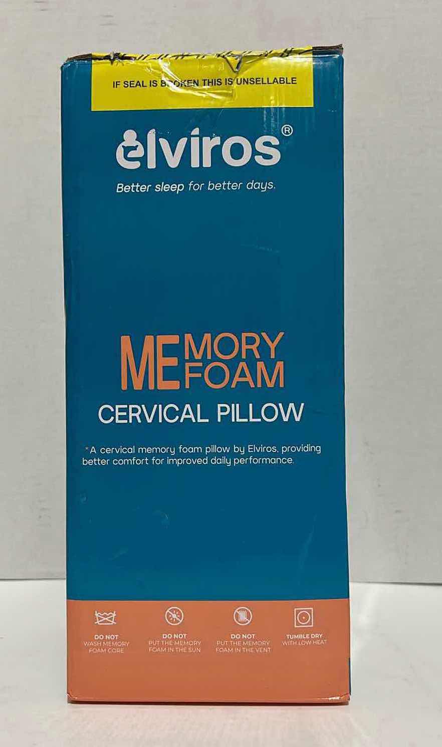 Photo 1 of ELVIROS MEMORY FOAM CERVICAL PILLOW