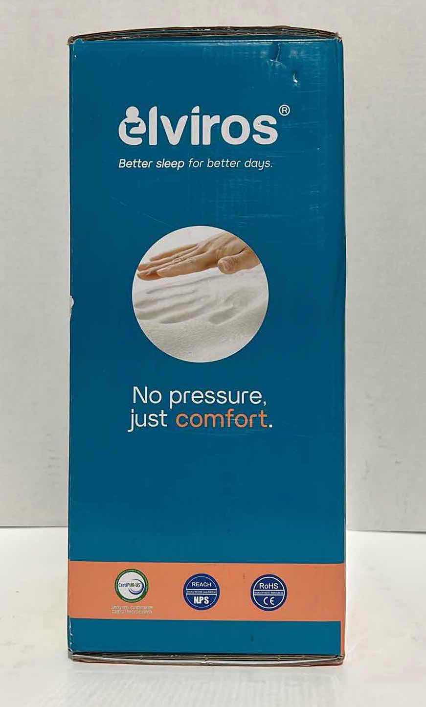 Photo 1 of ELVIROS MEMORY FOAM CERVICAL PILLOW